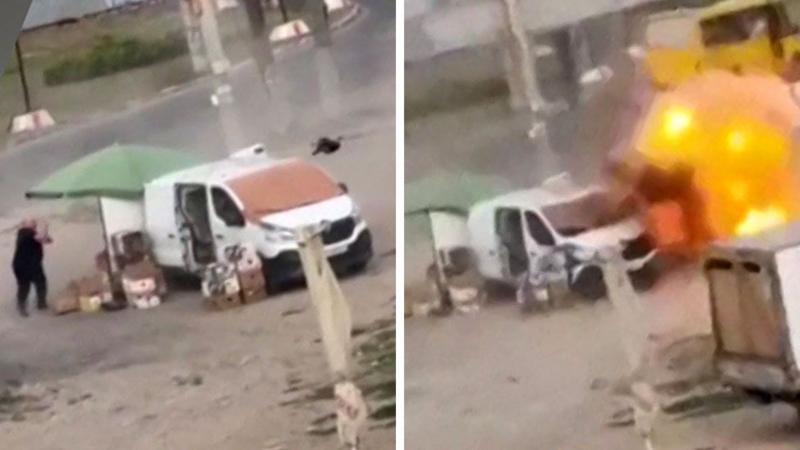 Ukraynalı seyyar satıcı "insan safarisi" saldırısının hedefi oldu