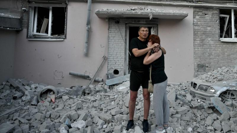 Rusya'nın Kiev'e düzenlediği füze saldırılarında 13 kişi öldü