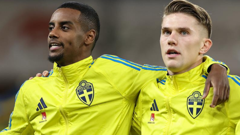 2026 Dünya Kupası: Arsenal ve Liverpool forvetleri İsveç kadrosunda