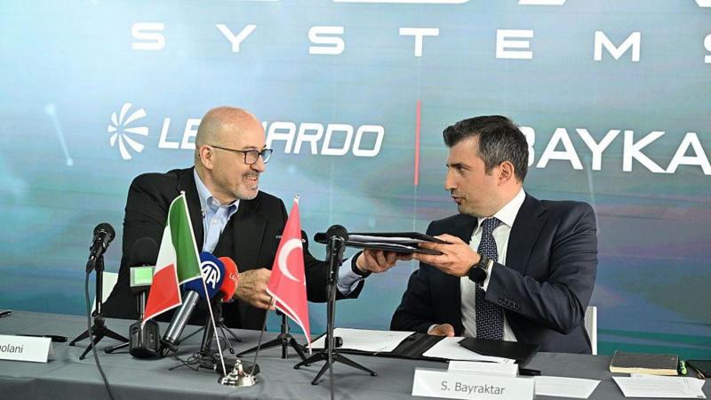 Baykar-Leonardo ortak girişimine İtalya'dan şartlı onay