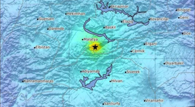 Malatya'daki 5.6 şiddetinde deprem sekiz ilde daha hissedildi