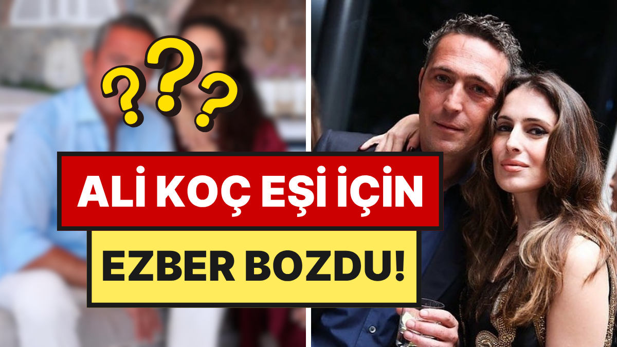 Ali Koç Eşi Nevbahar Koç’un Markası İçin Kamera Karşısına Geçti