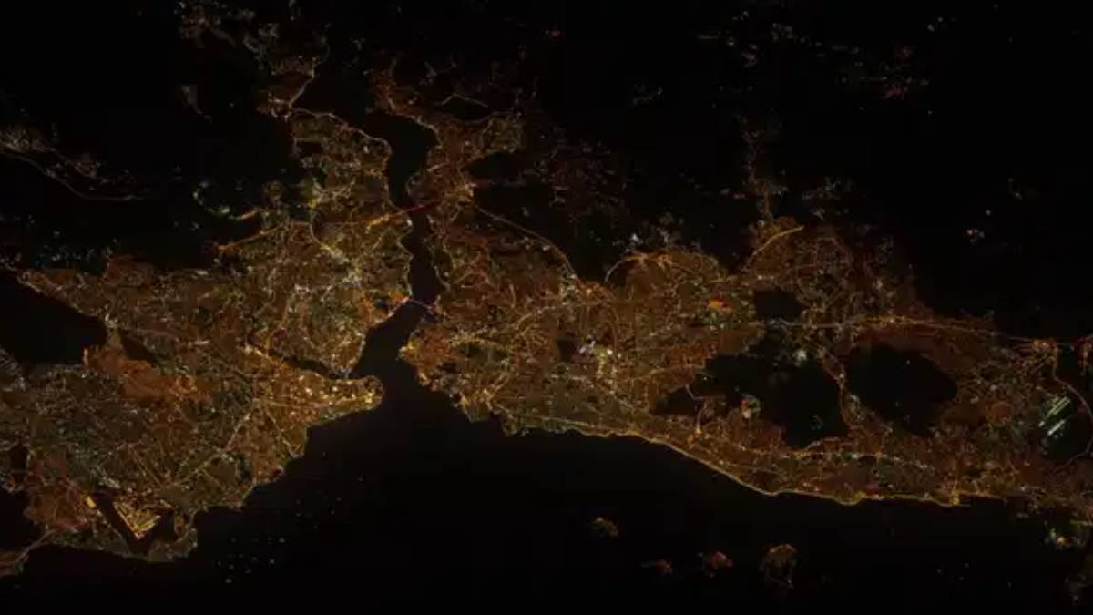 Astronotların gözünden İstanbul: Uzaydan çekilen kareler paylaşıldı